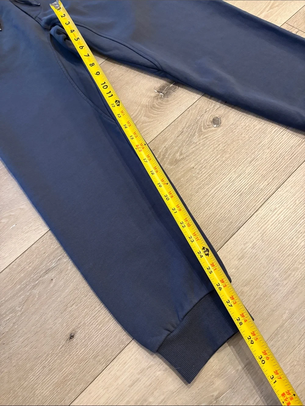 Ksubi Trak Sweatpants Mens XL blue  Jogger Pants Zip Pockets Logo Gym Pumpcover